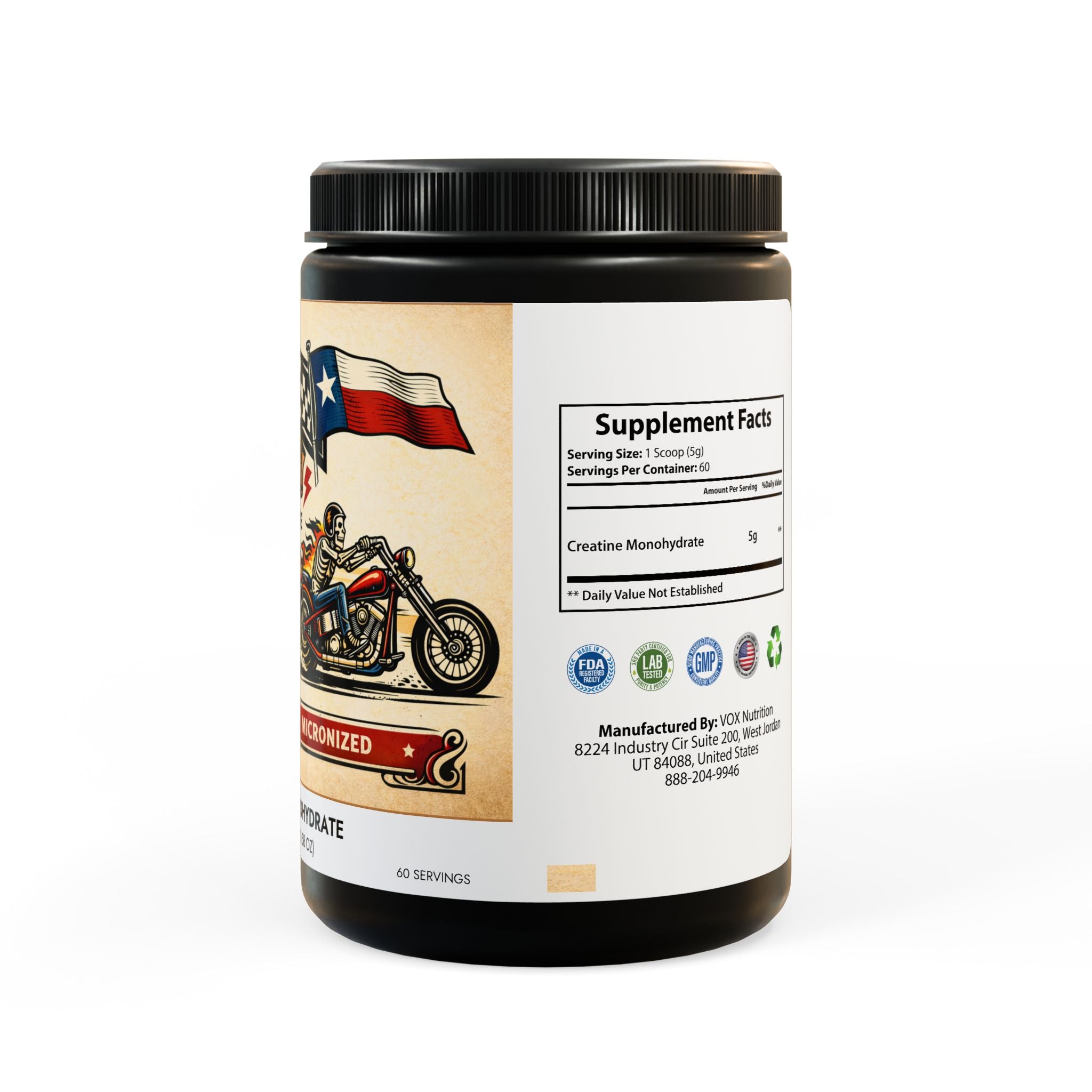 Torque Creatine Monohydrate Supplement (300g, 10.58oz)