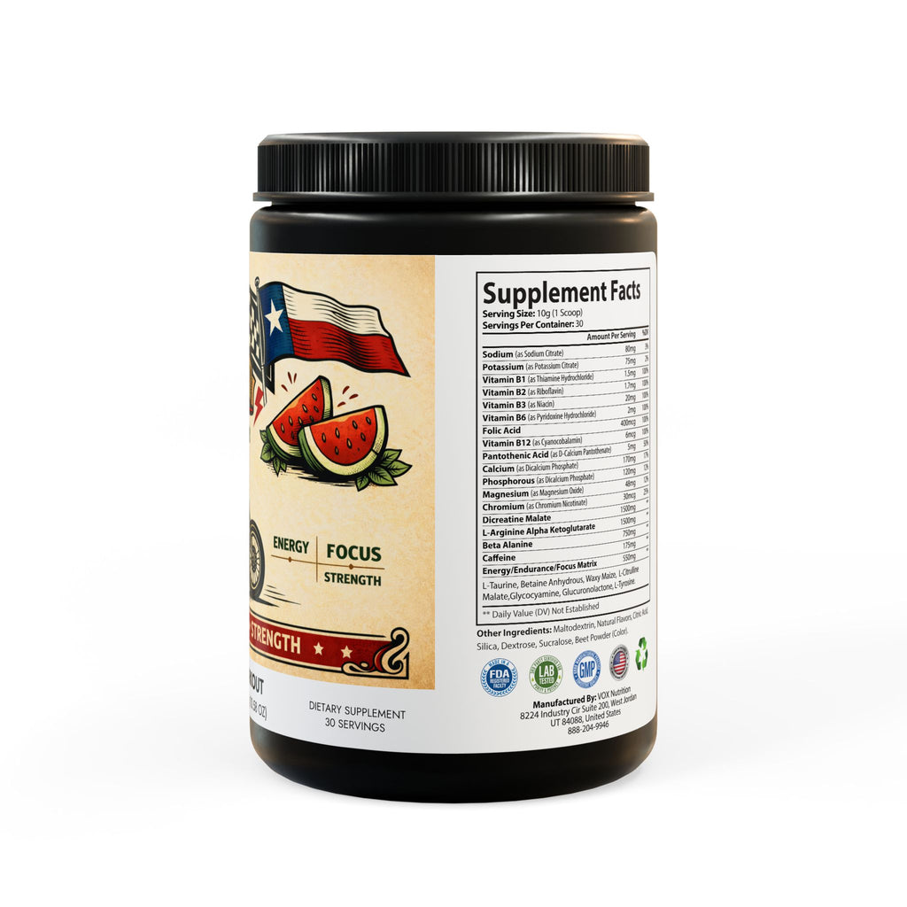 Pre-Workout Supplement, Watermelon (300g, 10.58oz)